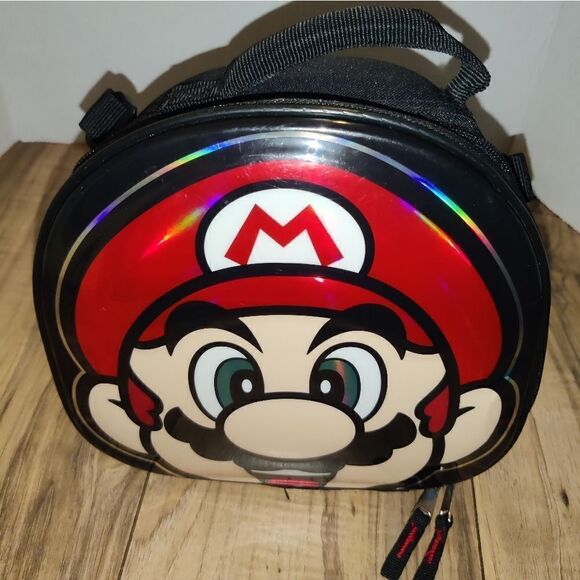 Super Mario Lunch Bag School Kids Carry Bag 9'x9½'in - Picture 1 of 7